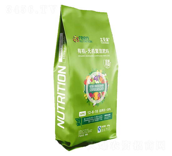 有機無機復混肥料12-8-10-土安保-姜尚農業