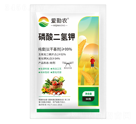 膨化閃溶磷酸二氫鉀-愛勤農-富美田